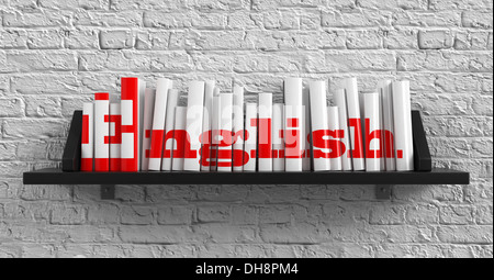 Englisch. Bildungskonzept. Stockfoto