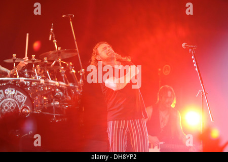 Mana, die live im Madison Square Garden während ihrer Drama y Luz tour New York City USA - 10.04.12 Stockfoto