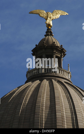 USA. Jackson. Mississippi State Capitol. Gehäuse des Mississippi-Gesetzgebers. Erbaut im Jahre 1901 von Theodore C. Link (1850-1923). Stockfoto