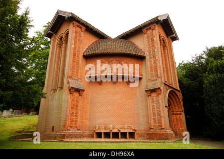 Watt Grabkapelle (lokal bekannt als Friedhofskapelle Watt) in das Dorf Compton in der Nähe von Guildford, Surrey Stockfoto