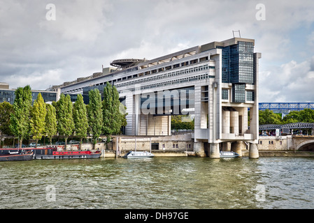 Der Sitz des Ministers für Wirtschaft, Finanzen und Industrie in Bercy in Paris - Frankreich Stockfoto
