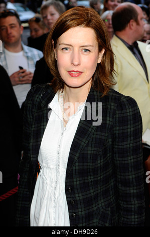 Gina McKee "The Kings Speech" drücken Sie die Nacht bei Wyndhams Theatre - Ankünfte London England - 27.03.12 statt Stockfoto