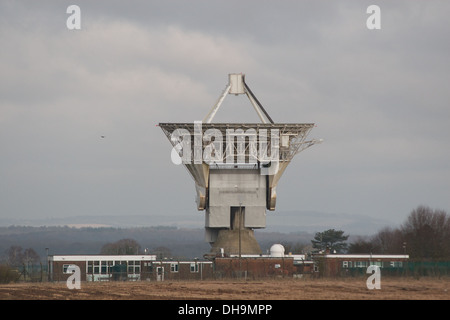 Chilbolton Wetterradar (CAMRa), Hampshire, UK - erweiterte Chilbolton Anlage für atmosphärische und Radio-Forschung (CFARR) Stockfoto