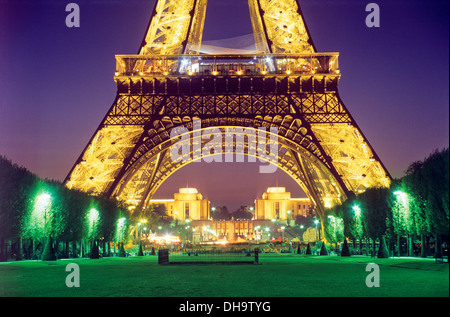 Eiffelturm, Paris, Frankreich. Stockfoto