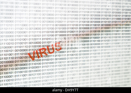 Computer-Virus Stockfoto