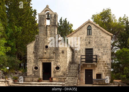 St. Anton Kirche (Sveti Antun) Kirche in Korcula, Kroatien Stockfoto