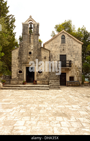 St. Anton Kirche (Sveti Antun) Kirche in Korcula, Kroatien Stockfoto