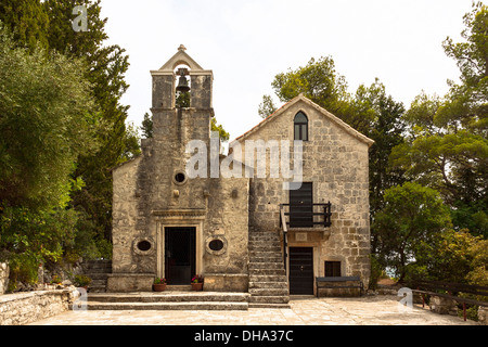 St. Anton Kirche (Sveti Antun) Kirche in Korcula, Kroatien Stockfoto