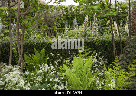 Chelsea Flower Show 2013, Arthritis Research UK, Designer Chris Beardshaw. Gold-Medaille. Stockfoto