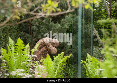 Chelsea Flower Show 2013, Arthritis Research UK, Designer Chris Beardshaw. Gold-Medaille. Stockfoto