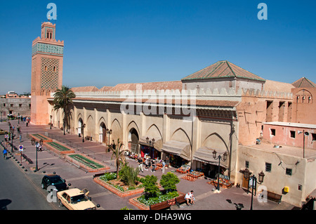 Moschee De La Kasbah Marrakesch Marokko Islam Muslim Stockfoto