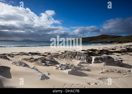 Hushinish Strand auf der Insel Harris, äußeren Hebriden Stockfoto