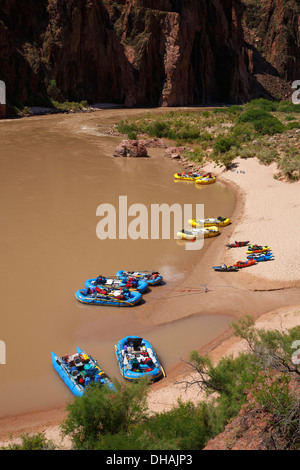 Am unteren Rand der Grand Canyon Nationalpark in Arizona. Stockfoto