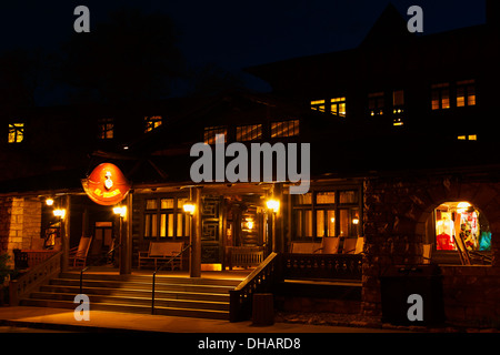 El Tovar, South Rim, Grand Canyon National Park, Arizona. Stockfoto