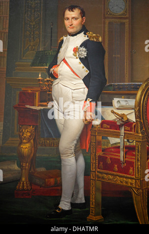 Kaiser Napoleon von Jacques-Louis David, National Gallery of Art, Washington D.C., USA Stockfoto