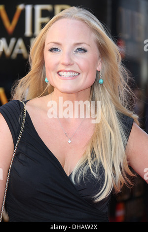 Kerry Ellis Olivier Awards 2012 statt am Royal Opera House - Ankünfte London England - 15.04.12 Stockfoto