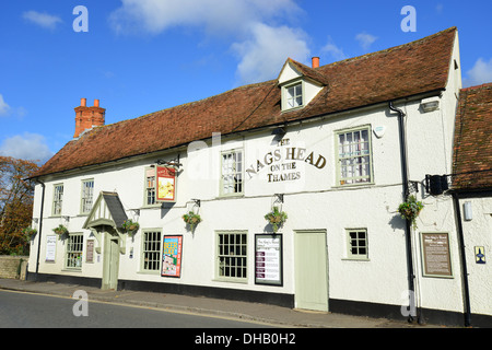 Die Nags Head auf der Themse Pub, Bridge Street, Abingdon-on-Thames, Oxfordshire, England, Vereinigtes Königreich Stockfoto