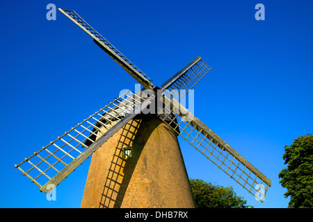 Bembridge Windmühle, Bembridge, Isle Of Wight, Großbritannien Stockfoto