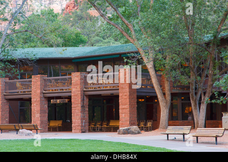 Zion Lodge im Zion Nationalpark, Utah. Stockfoto
