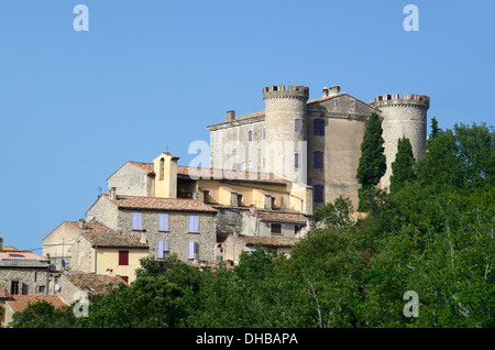 Saint Martin de Pallières Château & Dorf Var Provence Frankreich Stockfoto