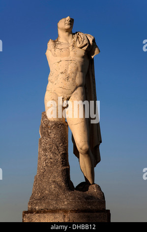 Kaiser Trajan, römischen Ruinen von Itálica, Santiponce, Sevilla-Provinz, Region von Andalusien, Spanien, Europa Stockfoto