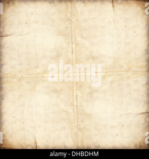 Vintage-Papier mit Platz für Text oder Bild Stockfoto