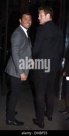 Mark Wright bei Jonathan Shalits 50. Geburtstagsparty im V & A - Ankünfte London England - 17.04.12 Stockfoto