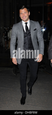 Mark Wright bei Jonathan Shalits 50. Geburtstagsparty im V & A - Ankünfte London England - 17.04.12 Stockfoto