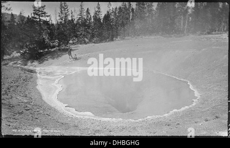 Black Sand Frühling, obere Feuer Loch. Yellowstone-Nationalpark. 517239 Stockfoto