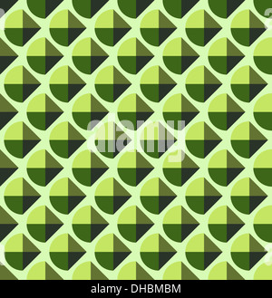 Nahtlose geometrische Musterdesign mit bunten Formen Stockfoto