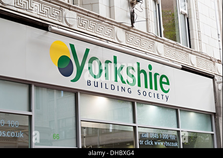 Yorkshire Building Society Bank in birmingham Stockfoto