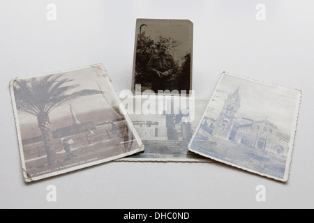 Wichtige WWII historische Dokument/Dokumente in Bezug auf Mr.Thomas Henry Wheeler, Großvater des Fotografen Peter Wheeler. Stockfoto