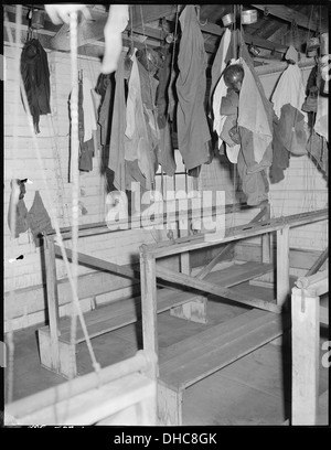 Teil des waschen und Haus für Bergleute zu ändern. Boulder-Tal Unternehmen, Centennial Coal Mine, Louisville, Boulder, Colorado. 540455 Stockfoto