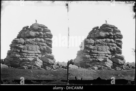 Schilf-Rock, in der Nähe von Sherman Station. Albany County, Wyoming 517361 Stockfoto