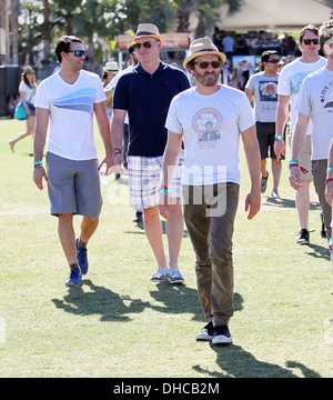 Rob Benedict Promis am 2012 Coachella Valley Music and Arts Festival - Woche 2 Tag 1 Indio California - 20.04.12 Stockfoto