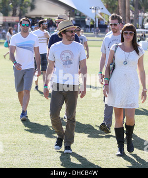 Rob Benedict Promis am 2012 Coachella Valley Music and Arts Festival - Woche 2 Tag 1 Indio California - 20.04.12 Stockfoto