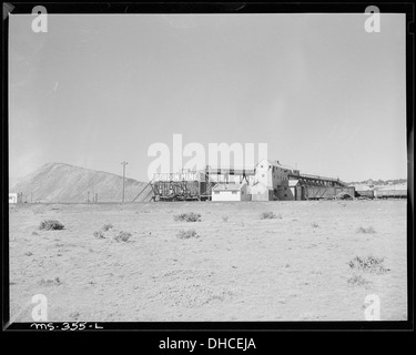 Blick auf Halde und Zechen des Bergwerks. Gordon Coal Company, Gordon Mine, Huerfano County, Colorado, Alamo Store... 540369 Stockfoto