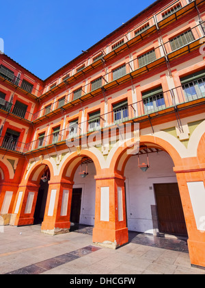 Plaza De La Corredera - Corredera Square in Córdoba, Andalusien, Spanien Stockfoto