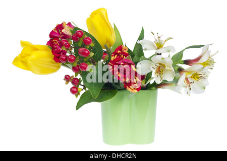 minimalistische florale Komposition Stockfoto