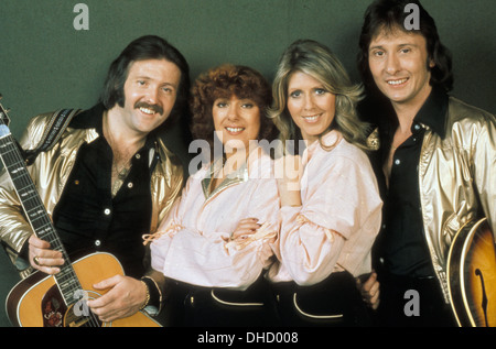 DIE BROTHERHOOD OF MAN UK pop Gruppe über 1978 Stockfoto