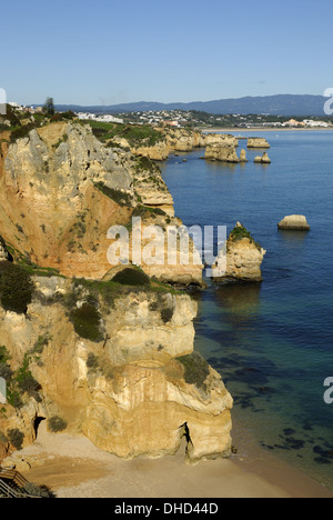 Praia Camilo in Lagos Stockfoto