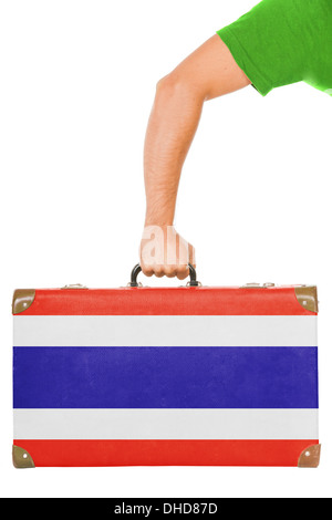 Die thailändische Flagge Stockfoto