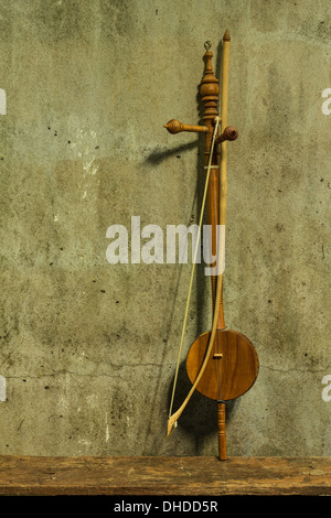 Still Life Saloa - Thai Musikinstrument Stockfoto