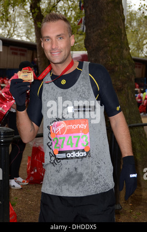 Calum Best 2012 Virgin London Marathon London, England - 22.04.12 Stockfoto