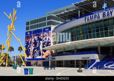 Tampa Bay Times Forum, Tampa, Florida, Vereinigte Staaten von Amerika, Nordamerika Stockfoto