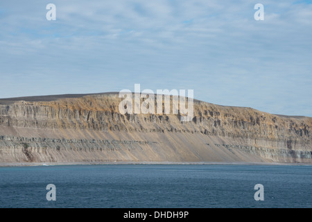 Kanada, Arktis-Archipel, Hudson Strait, Nunavut, Akpatok Insel. Stockfoto