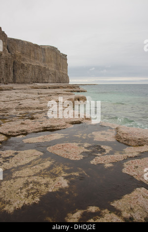 Kanada, Arktis-Archipel, Hudson Strait, Nunavut, Akpatok Insel. Stockfoto