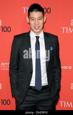 Jeremy Lin Time 100 Gala am Frederick P Rose Hall - in Ankunft New York City USA - 24.04.12 Stockfoto