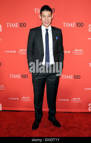 Jeremy Lin Time 100 Gala am Frederick P Rose Hall - in Ankunft New York City USA - 24.04.12 Stockfoto