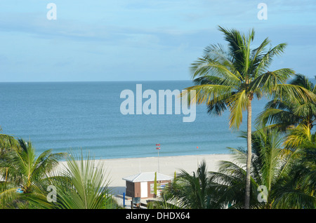 Marco Island Beach vom Hilton Hotel, Marco Island, Florida Stockfoto